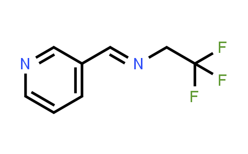 CAS No. 1424799-68-7, 2,2,2-Trifluoro-N-(3-pyridinylmethylene)ethanamine