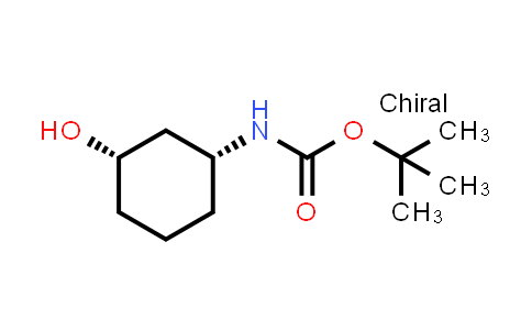 CAS No. 1425254-01-8, rel-tert-Butyl ((1R,3S)-3-hydroxycyclohexyl)carbamate