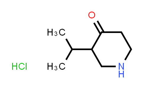 CAS No. 1425366-30-8, 3-Isopropyl-4-piperidone (hydrochloride)