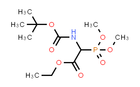 CAS No. 142602-46-8, Ethyl 2-((tert-Butoxycarbonyl)amino)-2-(dimethoxyphosphoryl)acetate