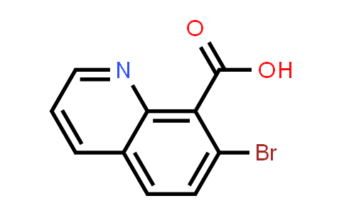 CAS No. 1426144-84-4, 7-Bromo-8-quinolinecarboxylic acid