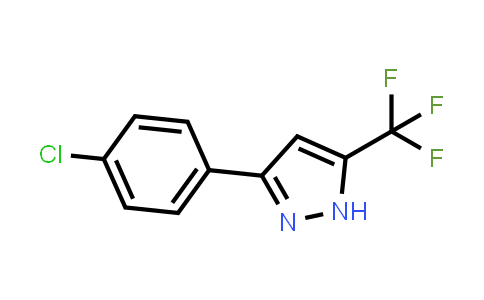 CAS No. 142623-90-3, 3-(4-Chlorophenyl)-5-(trifluoromethyl)-1H-pyrazole