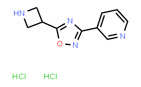 CAS No. 1426290-29-0, 3-(5-Azetidin-3-yl-1,2,4-oxadiazol-3-yl)pyridine dihydrochloride