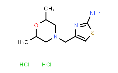 CAS No. 1426291-10-2, 4-[(2,6-Dimethylmorpholin-4-yl)methyl]-1,3-thiazol-2-amine dihydrochloride