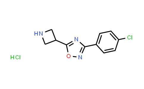 CAS No. 1426291-15-7, 5-Azetidin-3-yl-3-(4-chlorophenyl)-1,2,4-oxadiazole hydrochloride