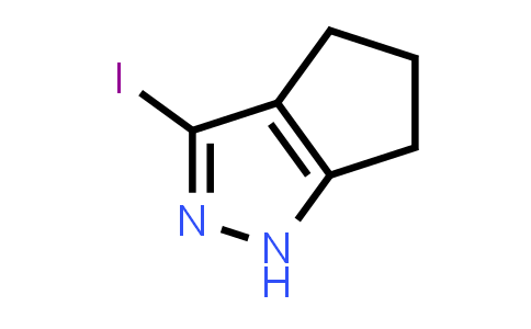 CAS No. 1426424-00-1, 3-Iodo-1H,4H,5H,6H-cyclopenta[c]pyrazole