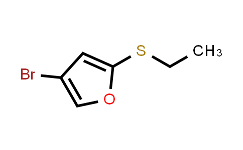 CAS No. 1426914-61-5, 4-Bromo-2-(ethylsulfanyl)furan