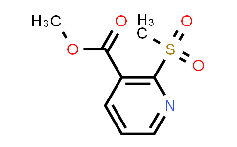 CAS No. 1426958-31-7, Methyl 2-(methylsulfonyl)nicotinate