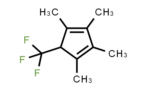 CAS No. 142701-59-5, 1,2,3,4-Tetramethyl-5-(trifluoromethyl)cyclopenta-1,3-diene