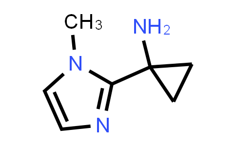 CAS No. 1427012-61-0, Cyclopropanamine, 1-(1-methyl-1H-imidazol-2-yl)-