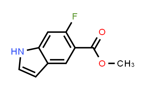 CAS No. 1427359-23-6, Methyl 6-fluoro-1H-indole-5-carboxylate