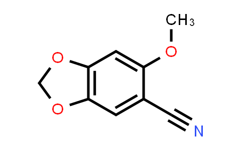 CAS No. 1427365-61-4, 6-Methoxybenzo[d][1,3]dioxole-5-carbonitrile