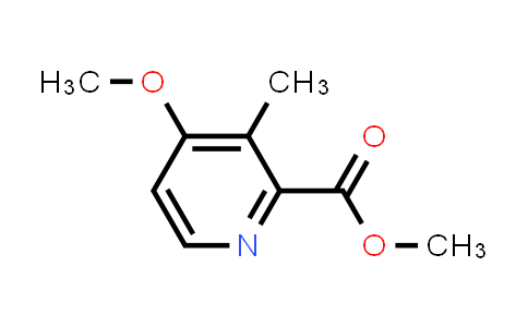 CAS No. 1427368-29-3, 2-Pyridinecarboxylic acid, 4-methoxy-3-methyl-, methyl ester