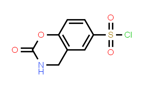 CAS No. 1427379-39-2, 2-Oxo-3,4-dihydro-2H-1,3-benzoxazine-6-sulfonyl chloride