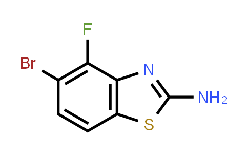 CAS No. 1427383-09-2, 5-Bromo-4-fluorobenzo[d]thiazol-2-amine