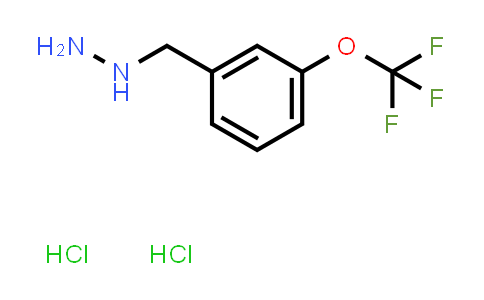 CAS No. 1427396-65-3, (3-(Trifluoromethoxy)benzyl)hydrazine dihydrochloride