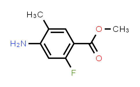 CAS No. 1427398-87-5, Methyl 4-amino-2-fluoro-5-methylbenzoate