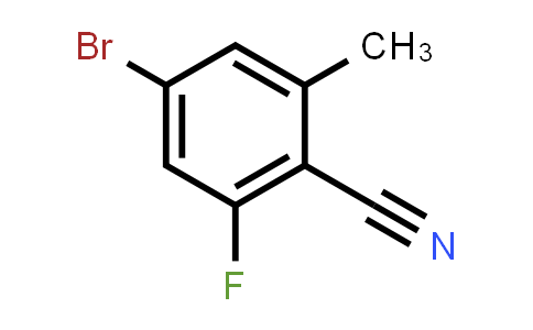 CAS No. 1427438-75-2, 4-Bromo-2-fluoro-6-methylbenzonitrile
