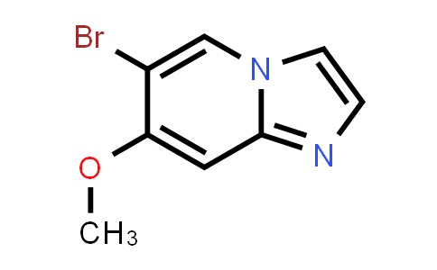 CAS No. 1427446-76-1, 6-Bromo-7-methoxyimidazo[1,2-a]pyridine