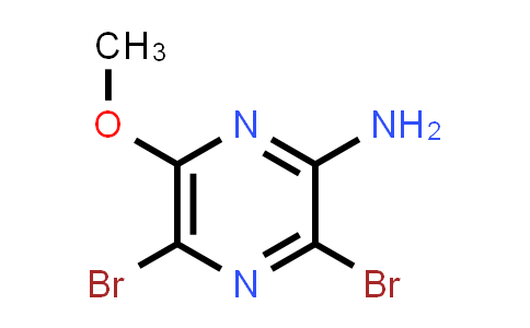 CAS No. 1427500-63-7, 3,5-Dibromo-6-methoxy-2-aminopyrazine