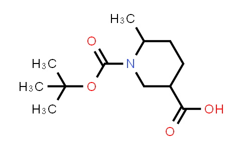 CAS No. 1427501-93-6, 1-(tert-Butoxycarbonyl)-6-methylpiperidine-3-carboxylic acid
