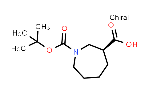 CAS No. 1427514-89-3, (S)-1-(tert-Butoxycarbonyl)azepane-3-carboxylic acid