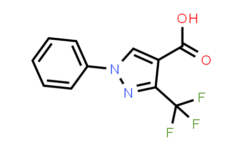 CAS No. 142818-01-7, 1-Phenyl-3-(trifluoromethyl)-1H-pyrazole-4-carboxylic acid