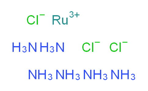 CAS No. 14282-91-8, Hexaammineruthenium trichloride