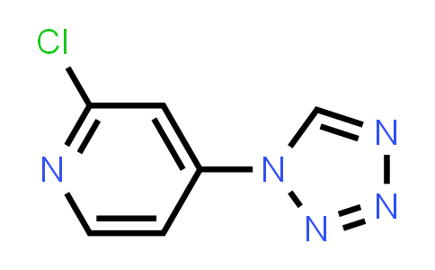 CAS No. 1428233-50-4, 2-Chloro-4-(1H-tetrazol-1-yl)pyridine