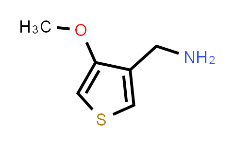 CAS No. 1428233-70-8, [(4-Methoxy-3-thienyl)methyl]amine