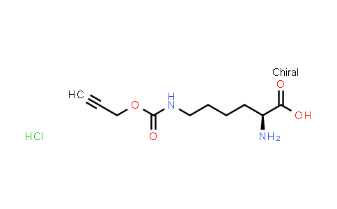 CAS No. 1428330-91-9, N-ε-propargyloxycarbonyl-L-lysine (hydrochloride)