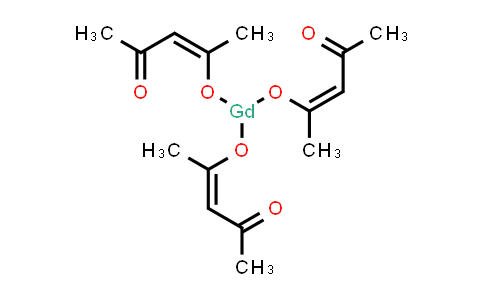 CAS No. 14284-87-8, Gadolinium(III) acetylacetonate hydrate