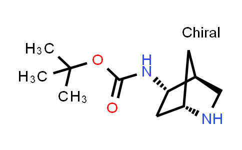 CAS No. 1428546-38-6, rel-tert-butyl ((1S,4S,5S)-2-azabicyclo[2.2.1]heptan-5-yl)carbamate