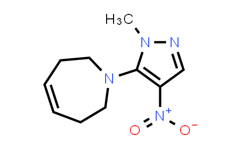 CAS No. 1428575-78-3, 1H-Azepine, 2,3,6,7-tetrahydro-1-(1-methyl-4-nitro-1H-pyrazol-5-yl)-