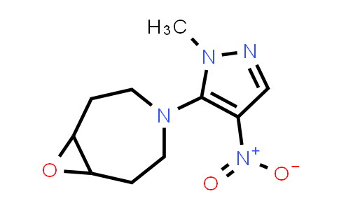 CAS No. 1428575-79-4, 4-(1-Methyl-4-nitro-1H-pyrazol-5-yl)-8-oxa-4-azabicyclo[5.1.0]octane