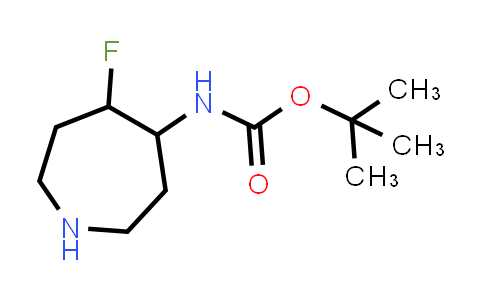 CAS No. 1428576-41-3, tert-Butyl (5-fluoroazepan-4-yl)carbamate