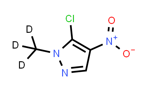 CAS No. 1428577-87-0, 1H-Pyrazole, 5-chloro-1-(methyl-d3)-4-nitro-