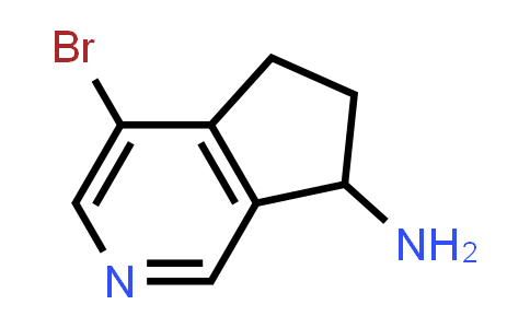 CAS No. 1428651-91-5, 4-Bromo-6,7-dihydro-5H-cyclopenta[c]pyridin-7-amine