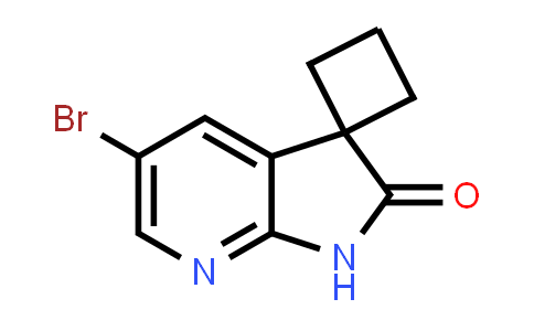 CAS No. 1428799-32-9, 5'-Bromo-1',2'-dihydrospiro[cyclobutane-1,3'-pyrrolo[2,3-b]pyridine]-2'-one