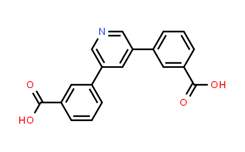 CAS No. 1429436-06-5, 3,3'-(Pyridine-3,5-diyl)dibenzoic acid