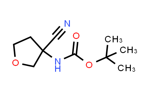 CAS No. 1429777-52-5, tert-Butyl N-(3-cyanooxolan-3-yl)carbamate