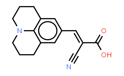 CAS No. 142978-18-5, 9-(2-Carboxy-2-cyanovinyl)julolidine