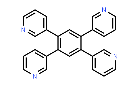 CAS No. 1430117-49-9, 1,2,4,5-Tetra(pyridin-3-yl)benzene