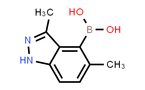 CAS No. 1430329-49-9, (3,5-Dimethyl-1H-indazol-4-yl)boronic acid