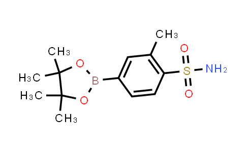 CAS No. 1430628-65-1, 2-Methyl-4-(4,4,5,5-tetramethyl-1,3,2-dioxaborolan-2-yl)benzenesulfonamide