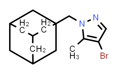 CAS No. 1430845-69-4, 1-(Adamantan-1-ylmethyl)-4-bromo-5-methyl-1H-pyrazole