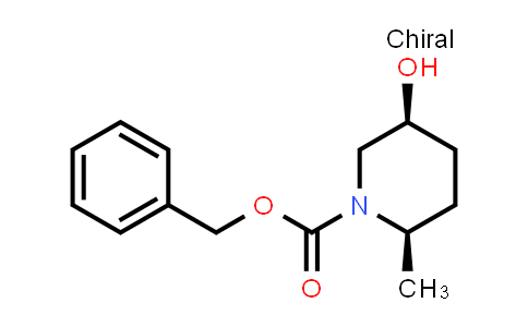 CAS No. 1431473-24-3, (2R,5S)-Benzyl 5-hydroxy-2-methylpiperidine-1-carboxylate