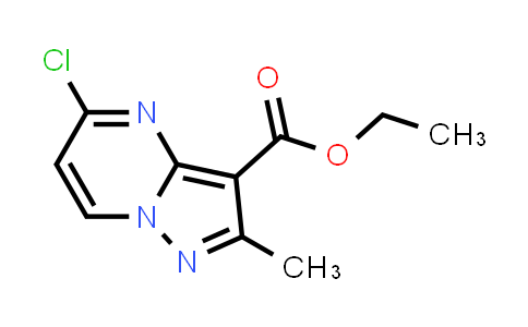 CAS No. 1431654-56-6, Ethyl 5-chloro-2-methylpyrazolo[1,5-a]pyrimidine-3-carboxylate