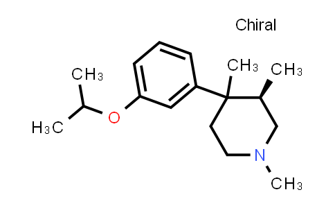 CAS No. 1431704-21-0, (3R)-4-(3-isopropoxyphenyl)-1,3,4-trimethylpiperidine