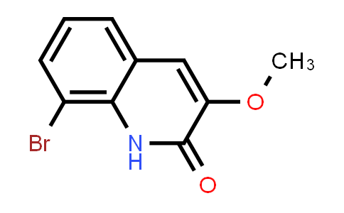 CAS No. 1434103-24-8, 8-Bromo-3-methoxyquinolin-2(1H)-one